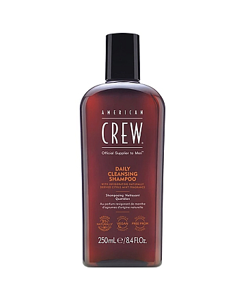 American Crew Daily Cleansing Shampoo - Ежедневный очищающий шампунь 250 мл - hairs-russia.ru